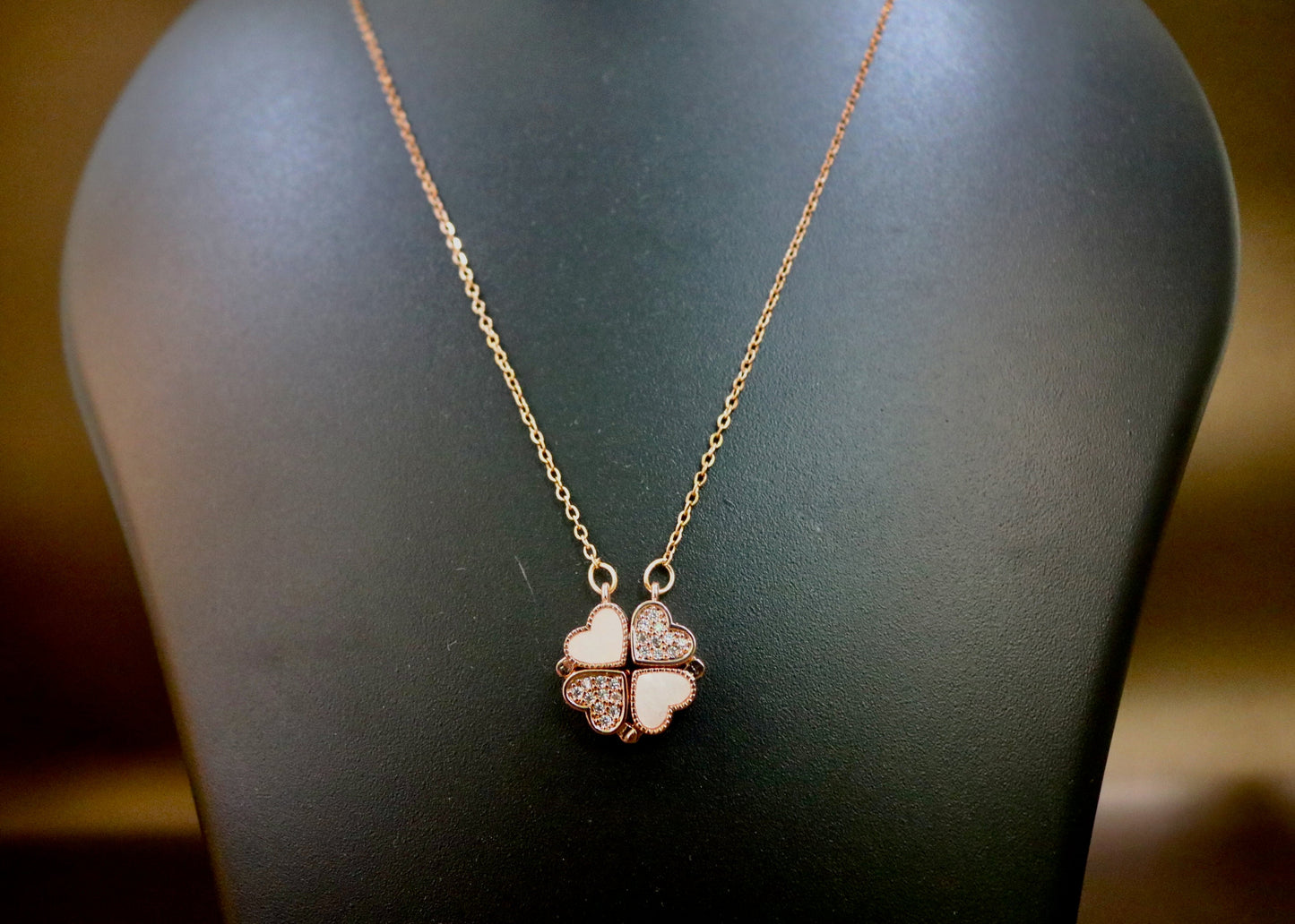Heartfelt Clover Necklace
