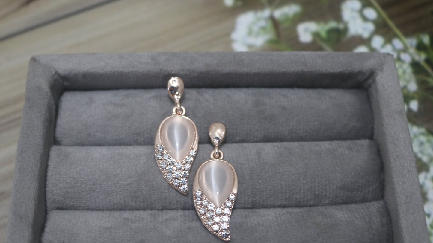 Moonstone Magic Drop Earring