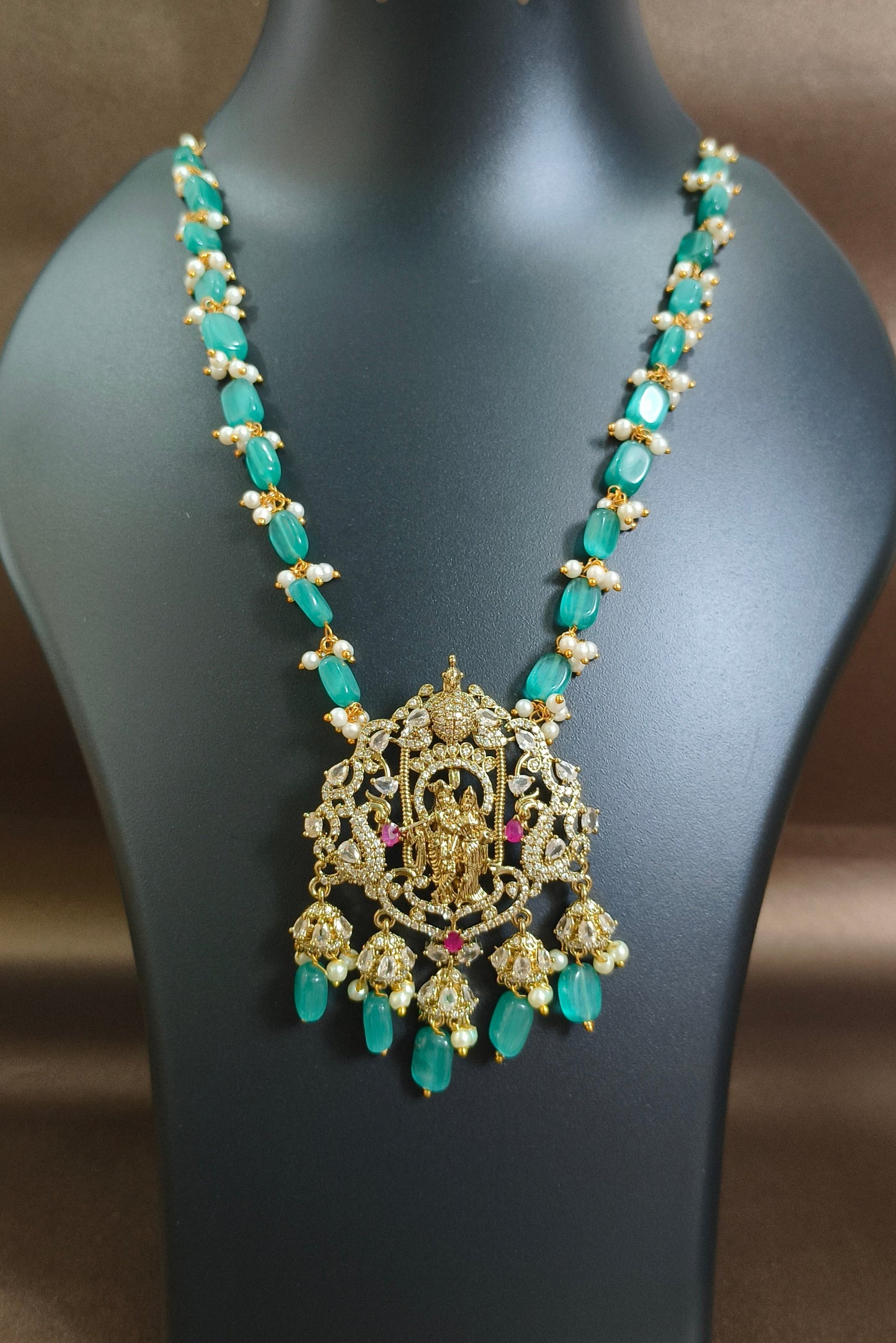 Spiritual Grace Krishna Pendant Necklace