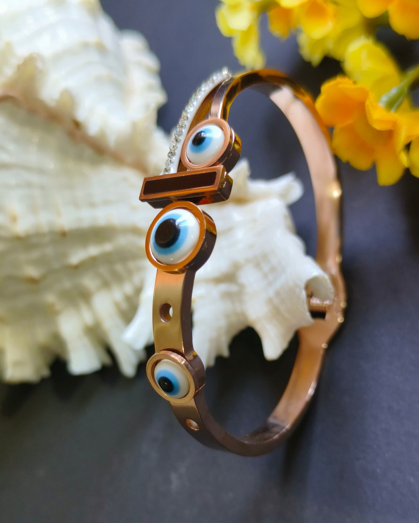 Evil Eye Charm Anti Tarnish Bracelet