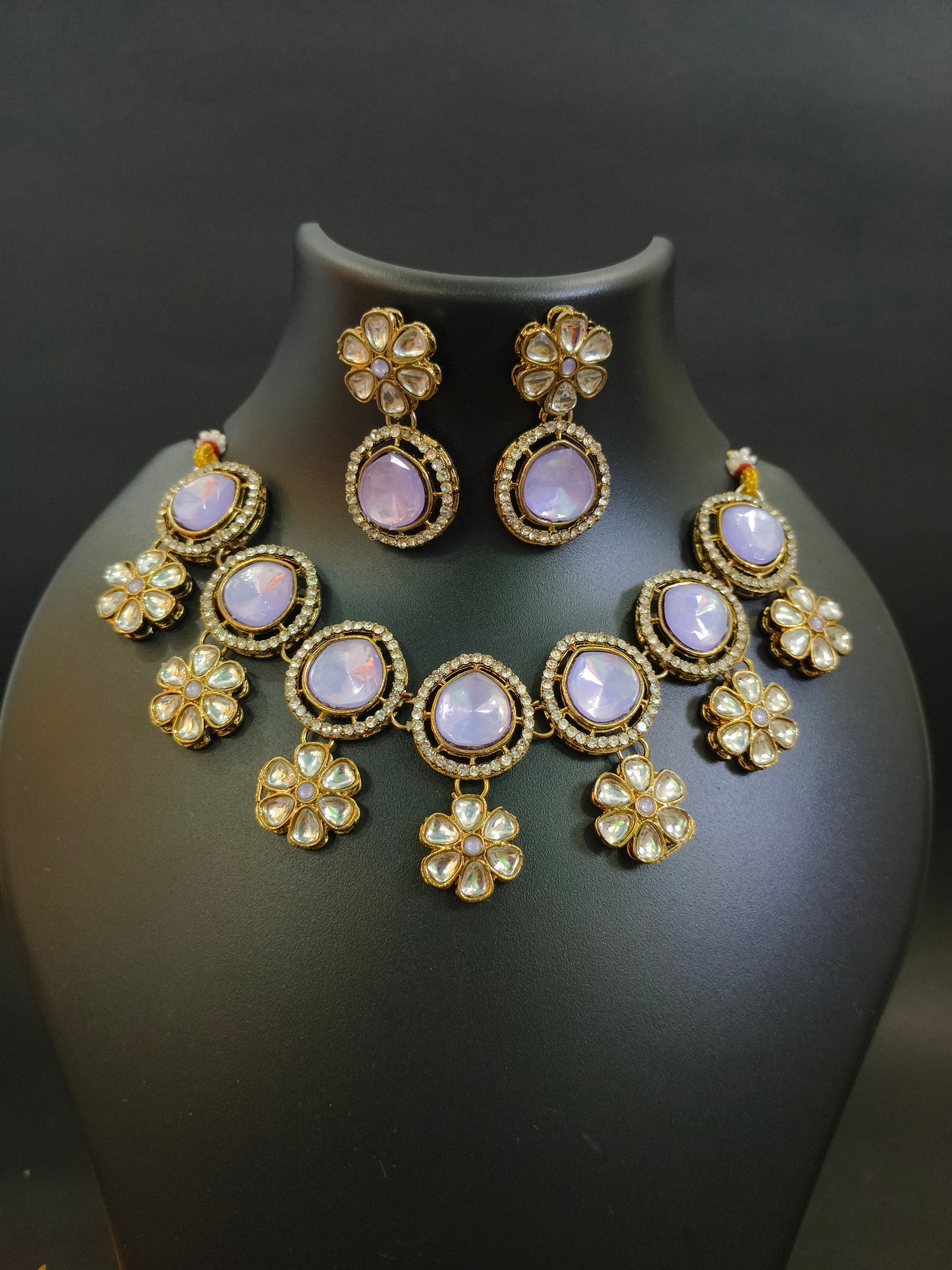 Kundan Choker Necklace Set
