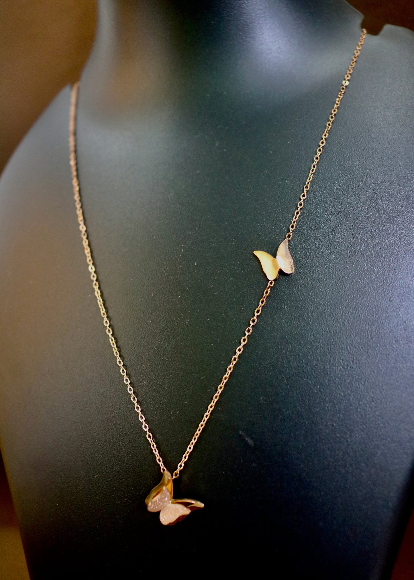 Fluttering Butterflies Necklace