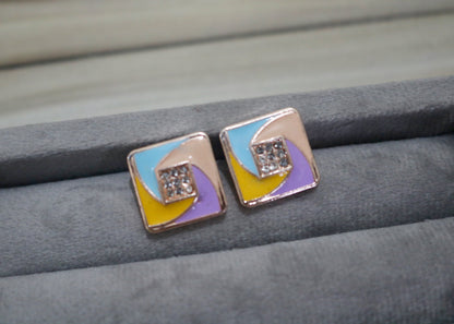 Swirl Stud Earrings