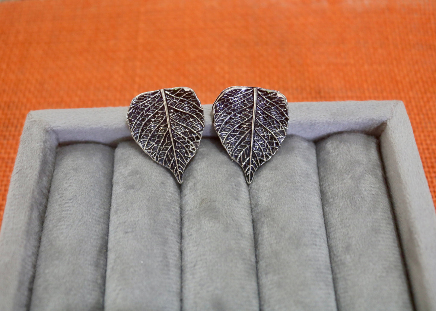 Leaf Stud Earrings