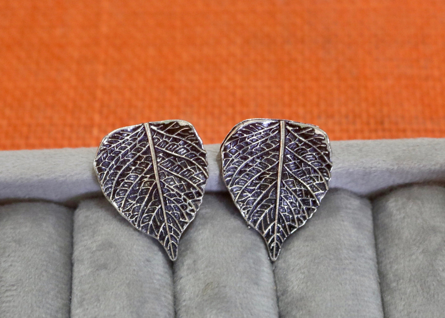 Leaf Stud Earrings