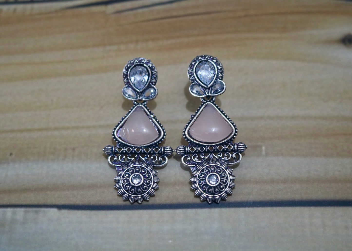 Rose Quartz Earrings