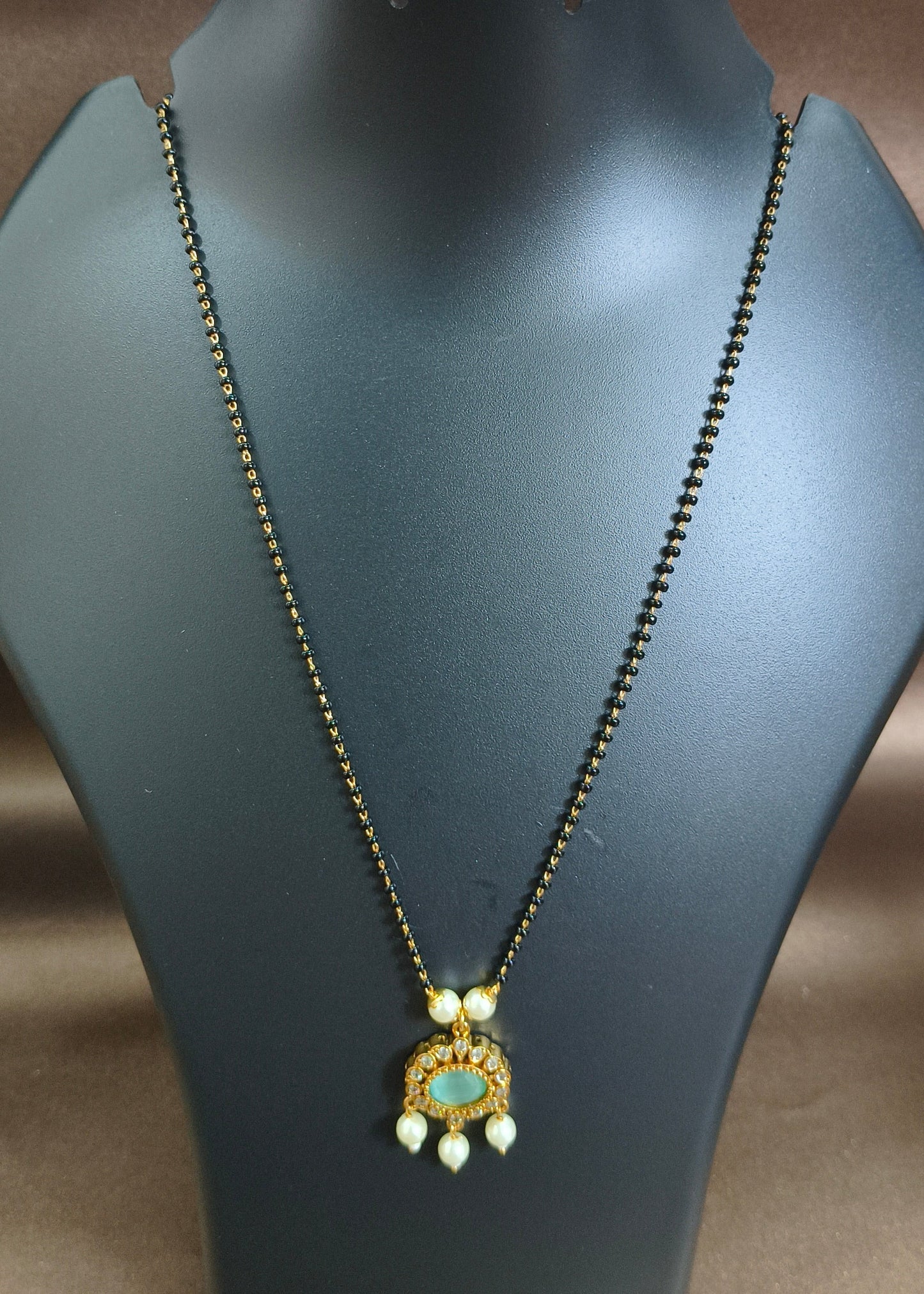 Azure Elegance Mangalsutra