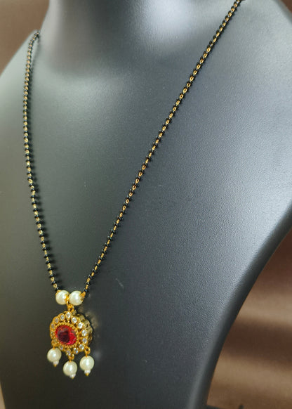 Crimson Charm Mangalsutra