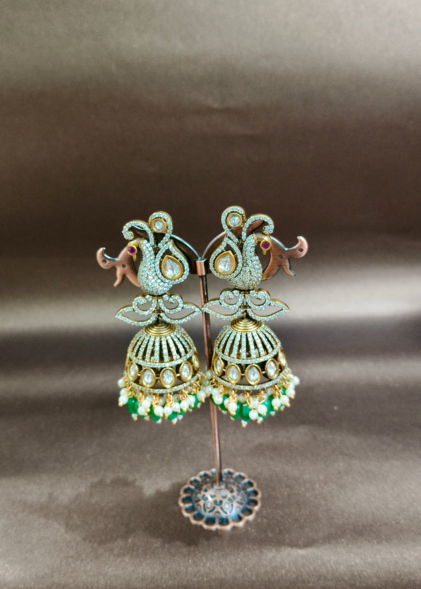 Premium Victorian Jhumka Earrings