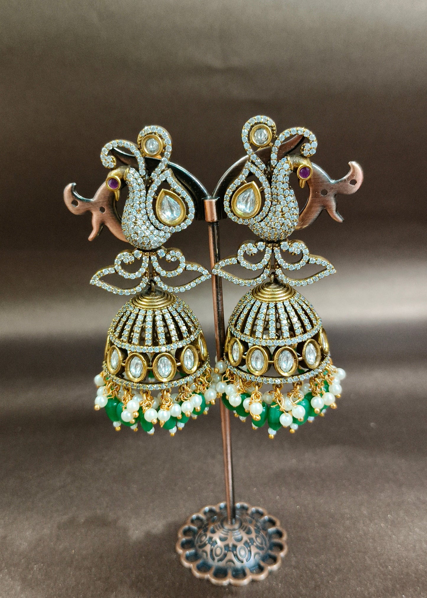 Premium Victorian Jhumka Earrings