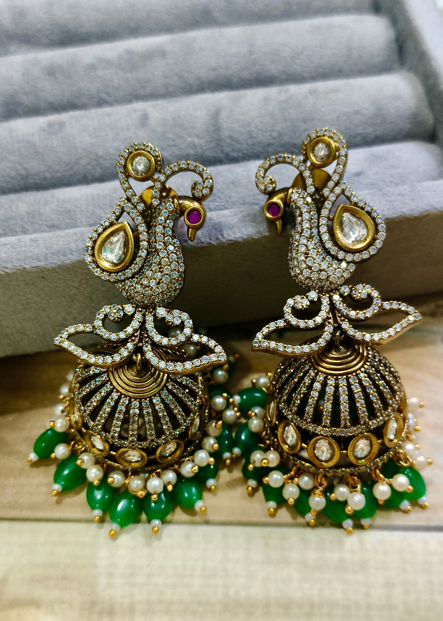 Premium Victorian Jhumka Earrings