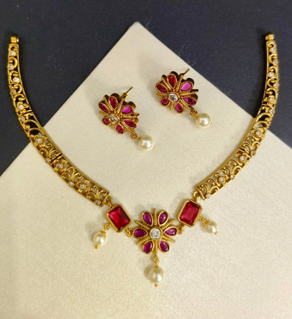 Floral Fantasy Necklace Set