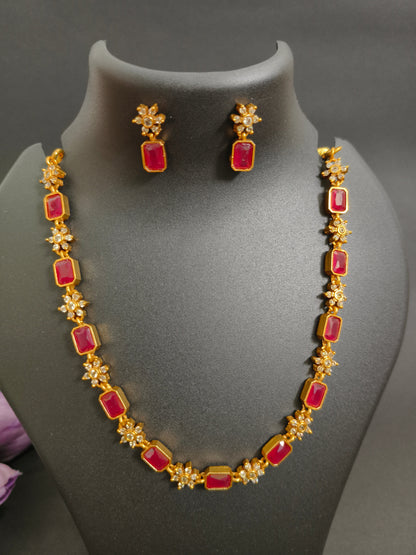 Gemstone Glory Necklace Set