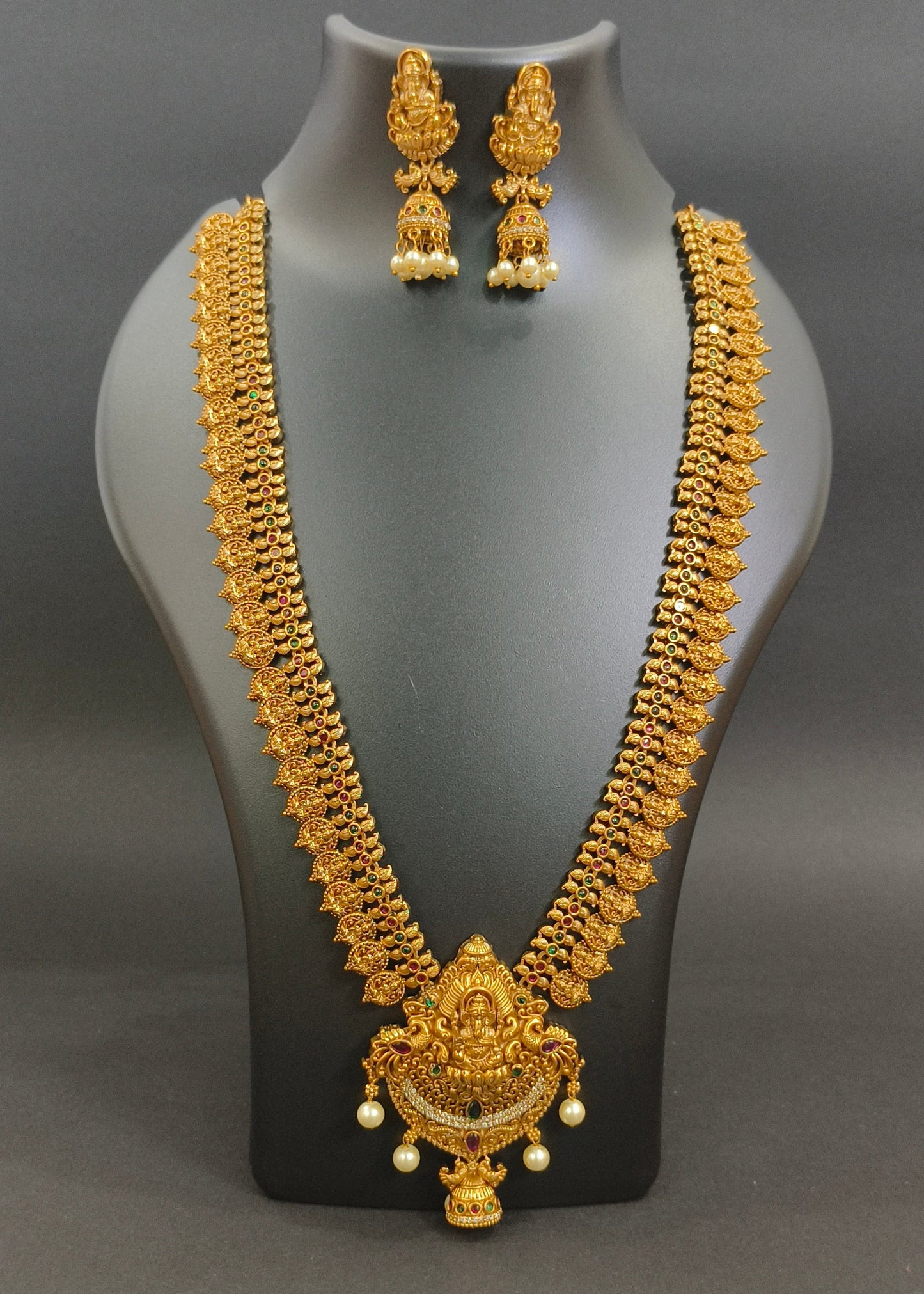 Antique Elegance with Modern Charm Long Necklace Set