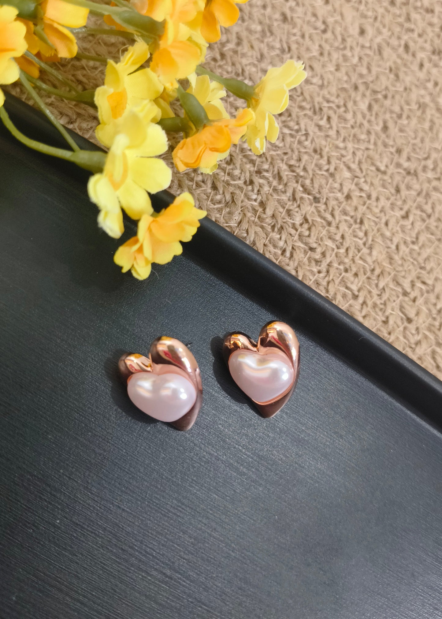 Pearlfect Love Stud Earrings