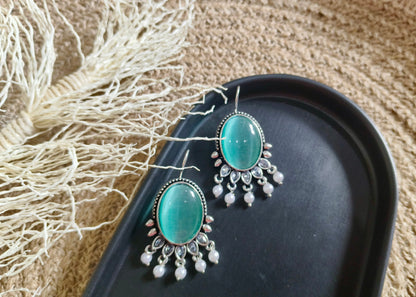 Green Treasure Earrings