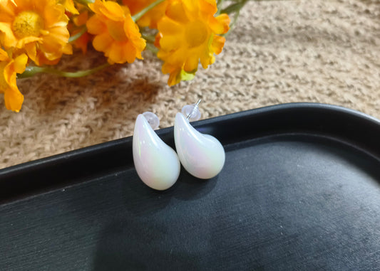 Water Drop Stud Earrings