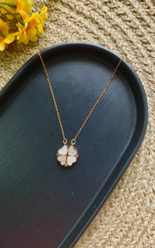 Heartfelt Clover Necklace