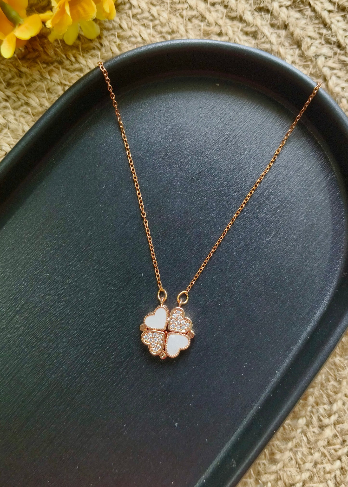 Heartfelt Clover Necklace