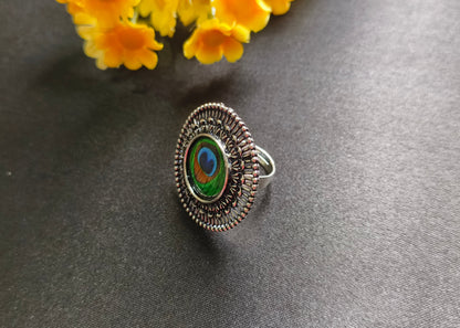 Peacock Majesty Ring