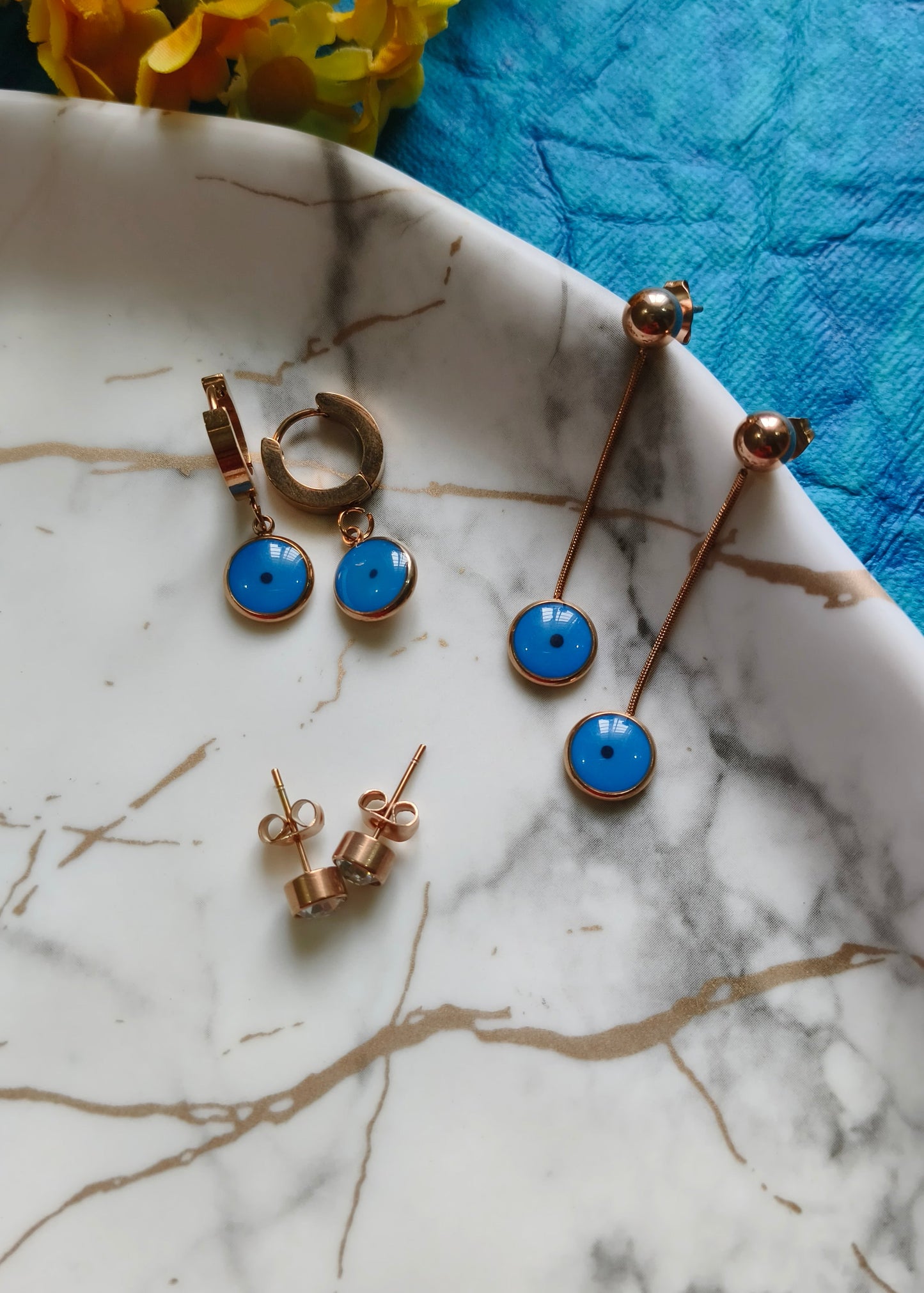 Evil Eye Elegance Earrings