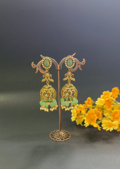 Eternal Elegance Jhumka Earrings